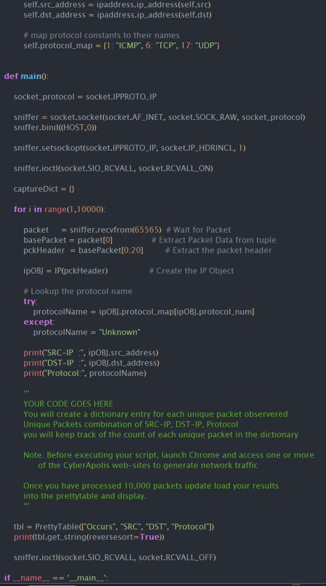 Solved How do you create a dictionary while putting it in | Chegg.com