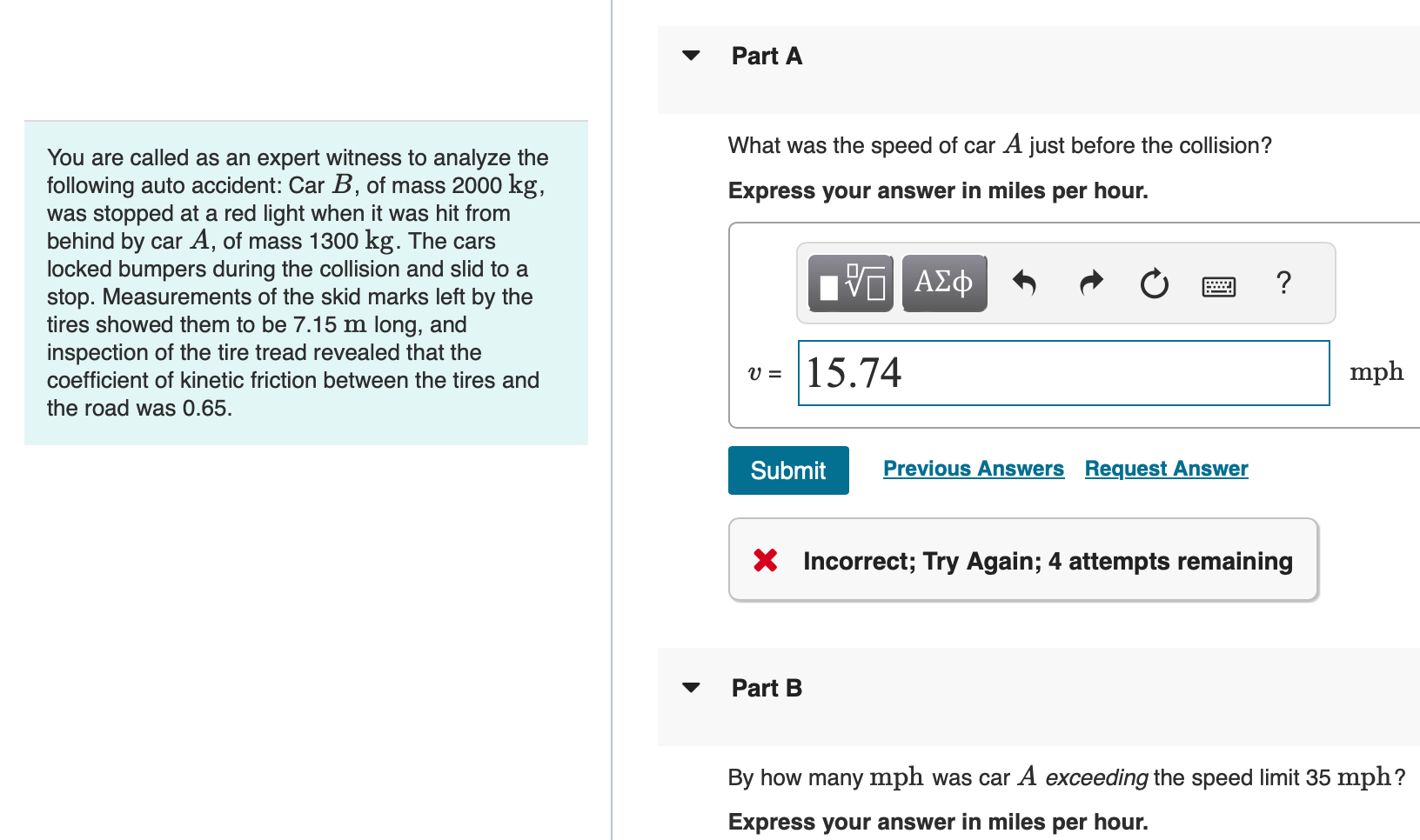 Solved You are called as an expert witness to analyze the | Chegg.com