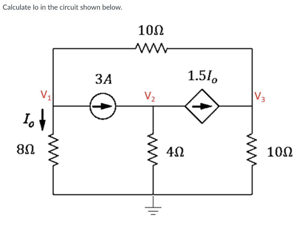 Solved a) Calculate the value of voltage V1. b) Calculate | Chegg.com