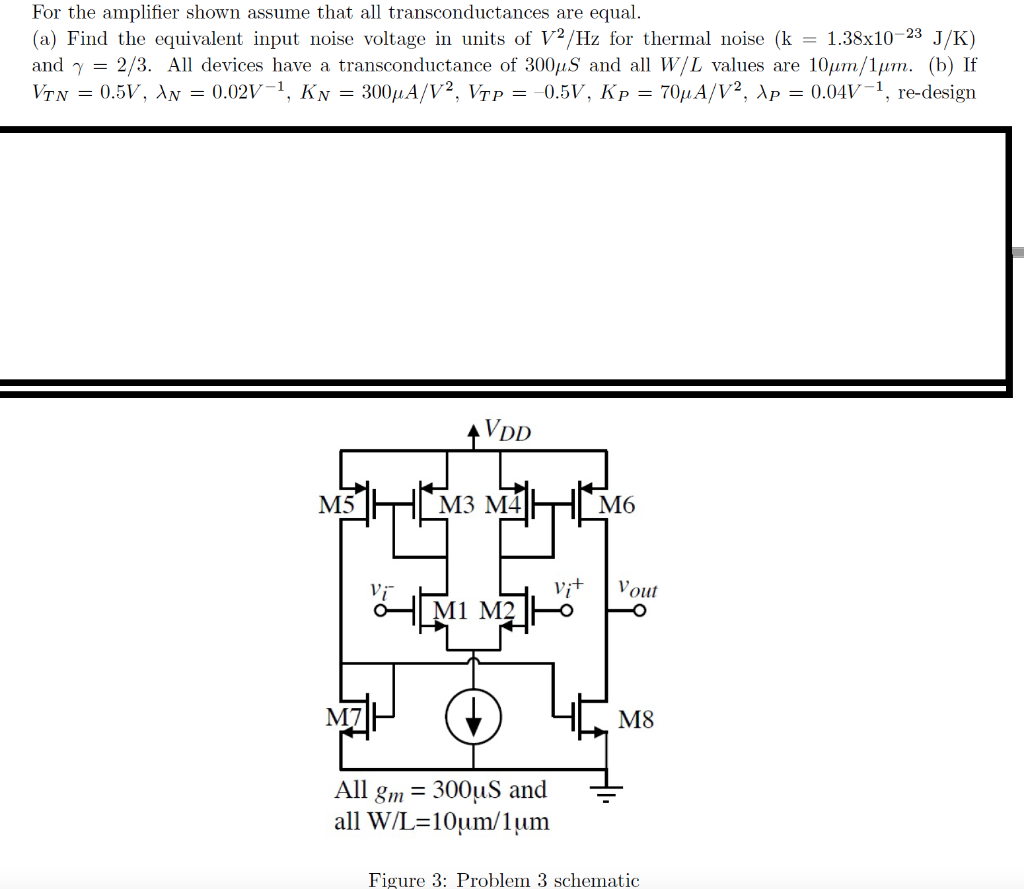 Please Full Details With Steps This Amplier With N Chegg Com