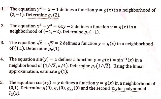 the equation x 2 y 2 1 represents a function