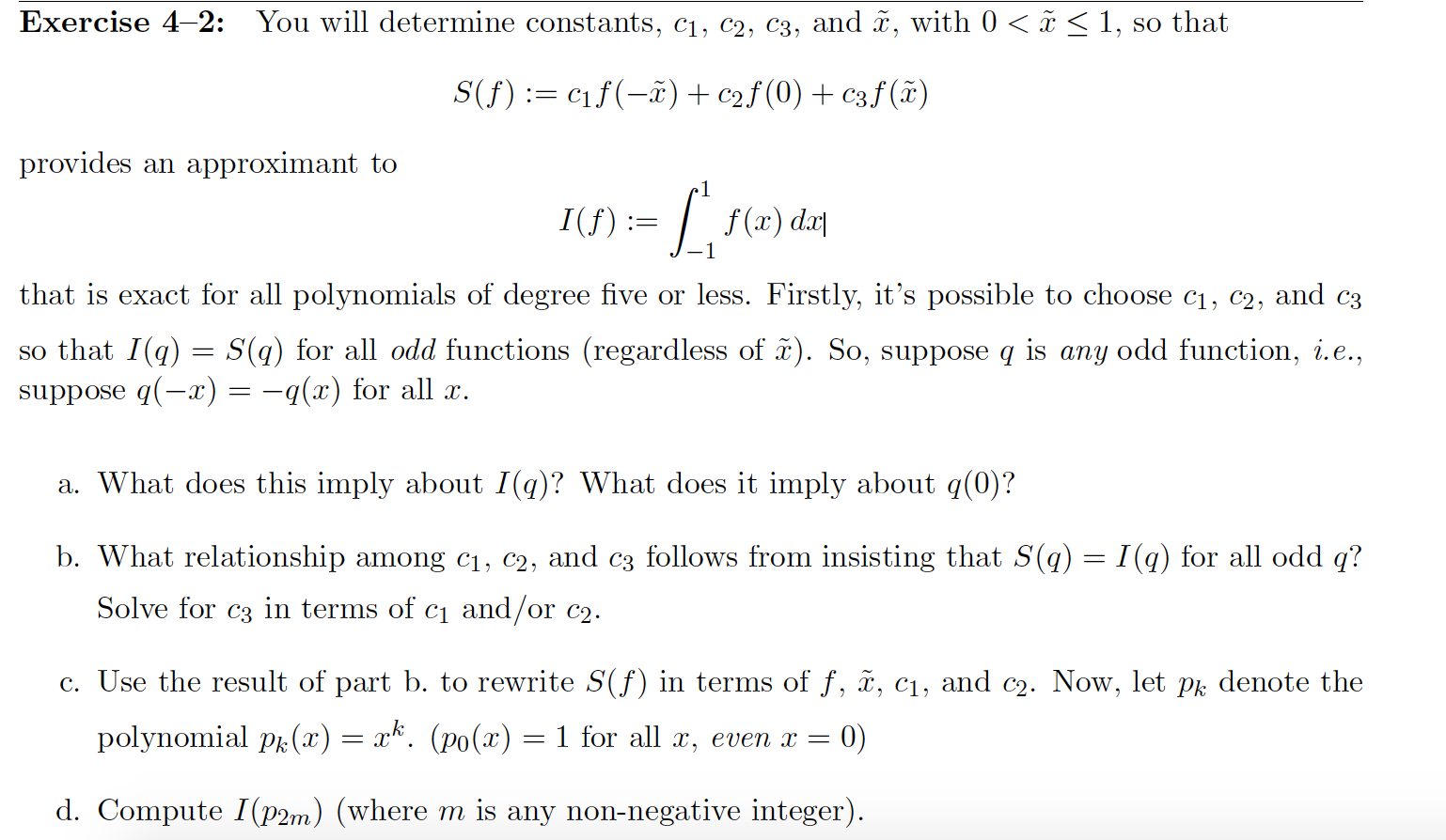 Exercise 4 2 You Will Determine Constants C1 C2 Chegg Com