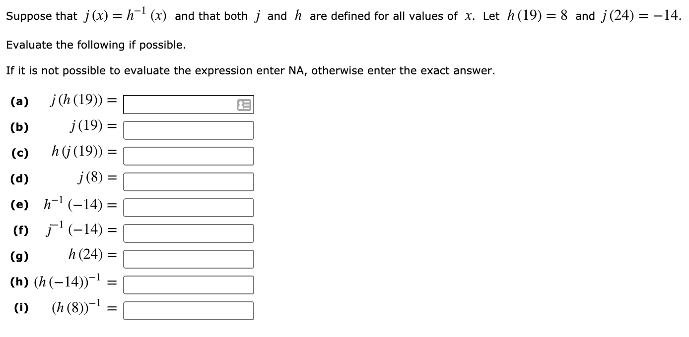 Solved Suppose That J X H 1 X And That Both J And H 5079