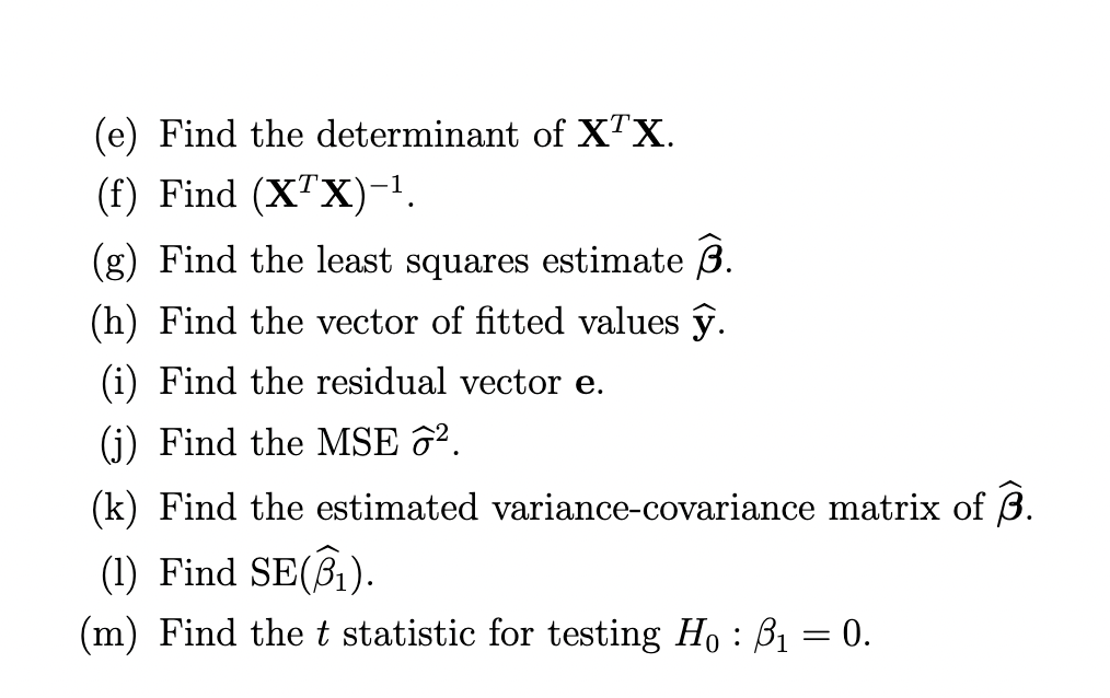 Solved Suppose we fit a simple linear regression model to | Chegg.com