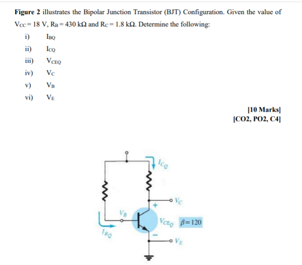 Solved loo Figure 2 illustrates the Bipolar Junction | Chegg.com