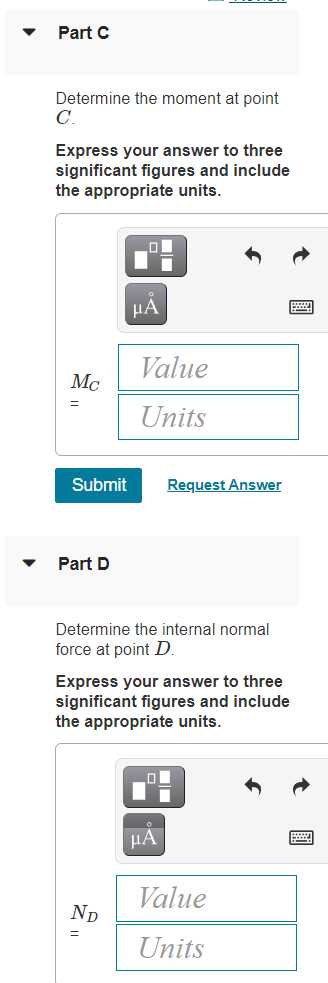Solved Review In (Figure 1), Fi = 550 lb, F2 = 250 lb, and | Chegg.com