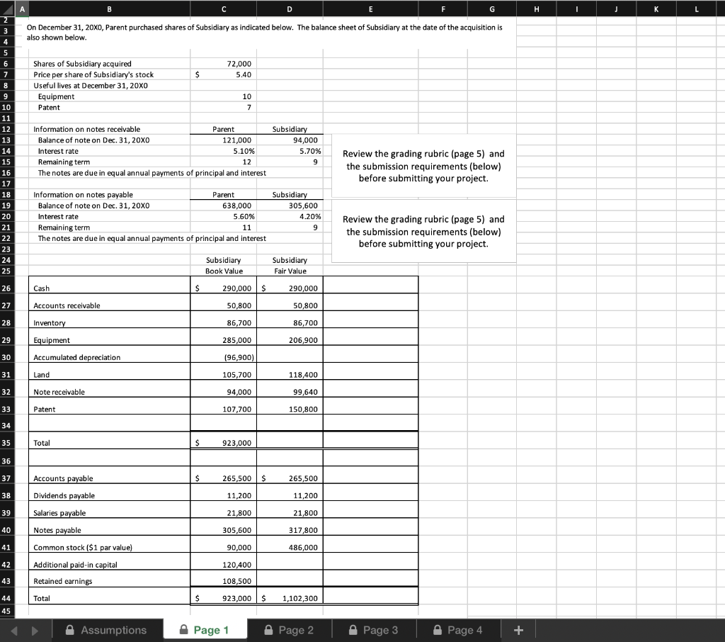 A review of the consolidation process. Students | Chegg.com