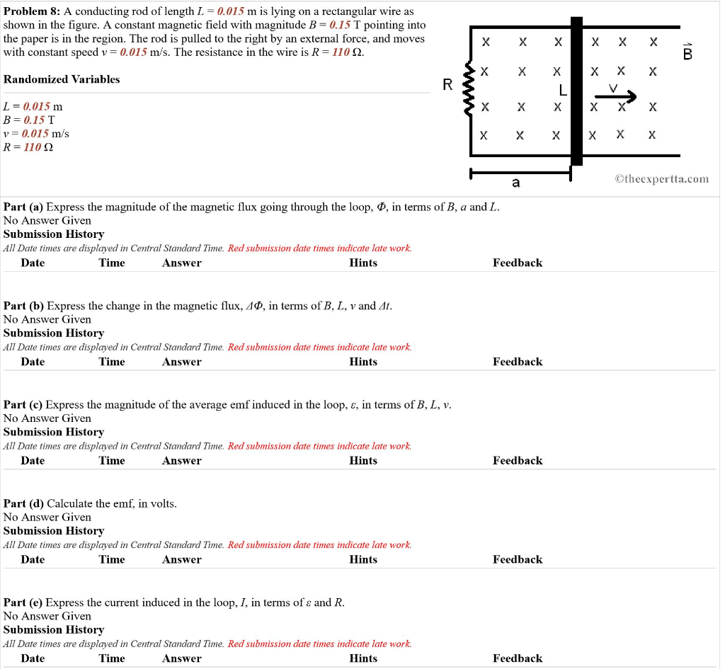 Solved Part F Calculate The Value Of I In Amperes No An Chegg Com