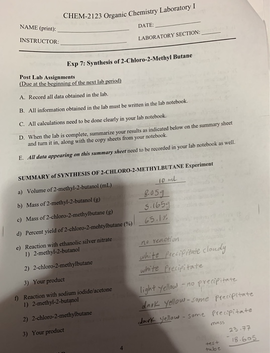 hello, i need help with the "Post lab questions part | Chegg.com