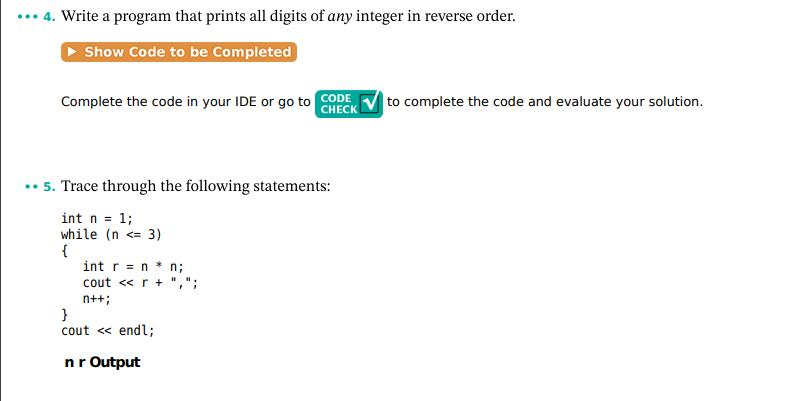 Solved 4.2 Problem Solving: Hand-Tracing Hand-tracing is a | Chegg.com