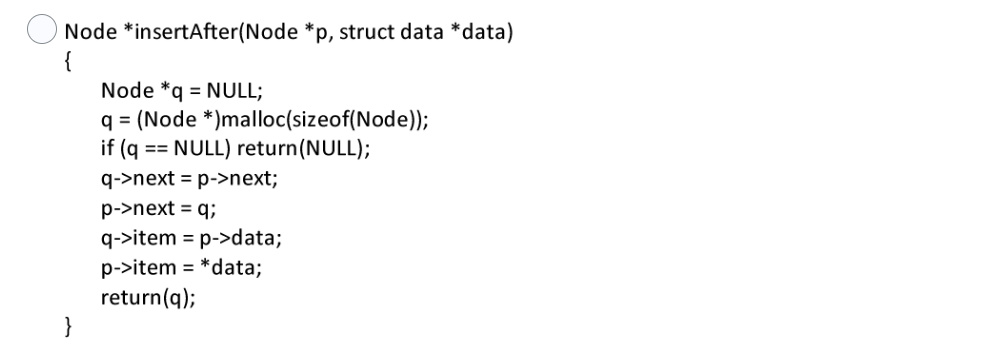 Solved Given struct data { int id; float price; }; typedef | Chegg.com
