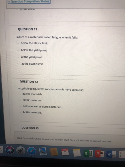 Solved Question Completion Status: proorsuress QUESTION 11 | Chegg.com