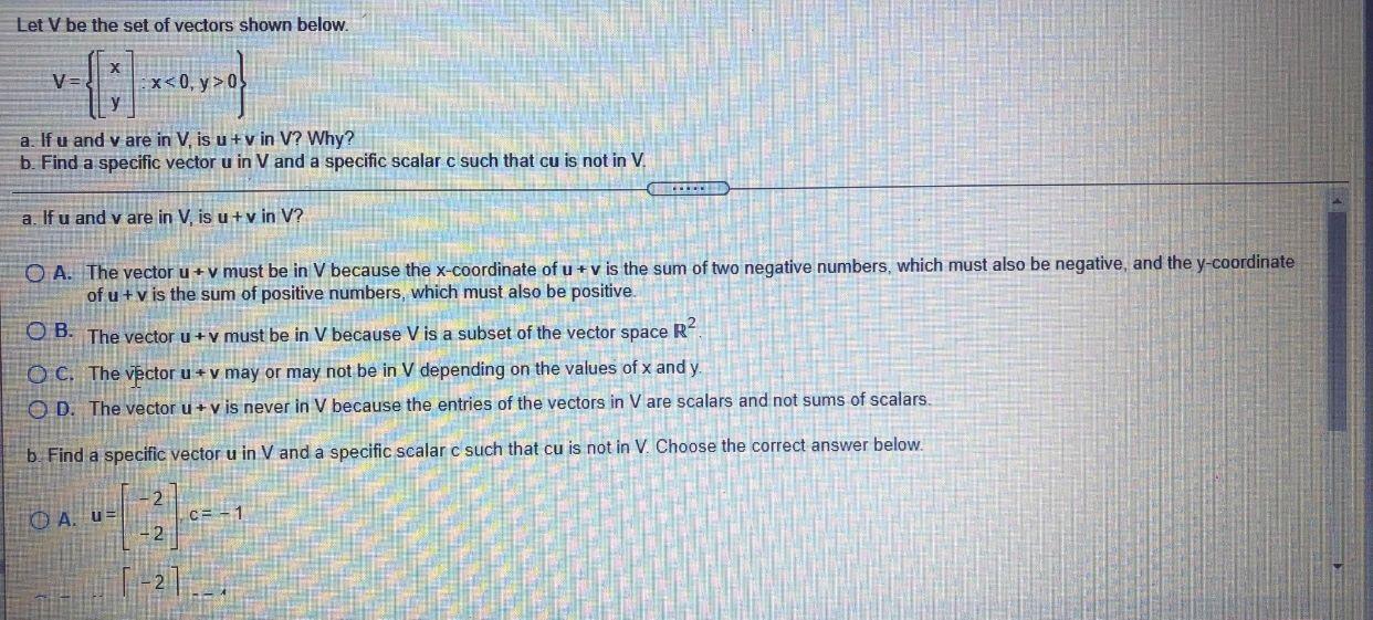 solved-let-v-be-the-set-of-vectors-shown-below-v-x
