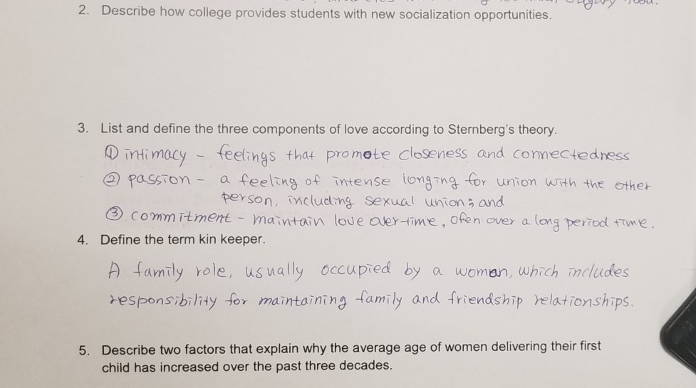 Solved Fully 2 Describe How College Provides Students With Chegg Solved Fully 2 Describe How College Provides Students With Chegg