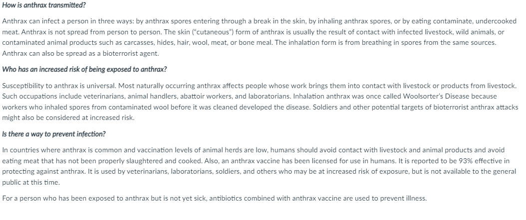 ANTHRAX FACT SHEET visual data 8