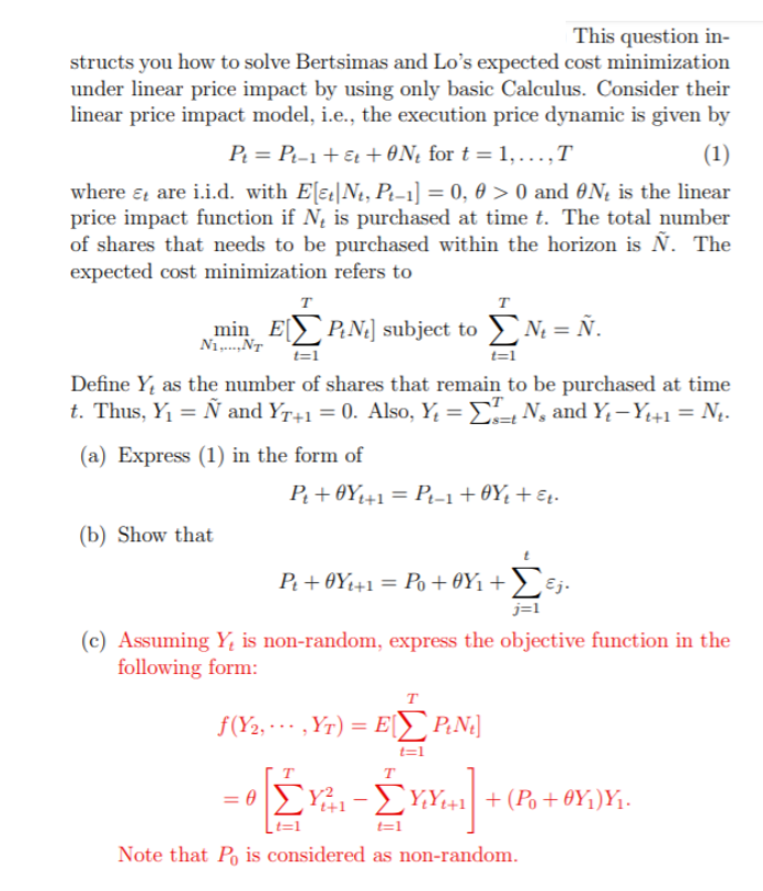 This Question In Structs You How To Solve Bertsim Chegg Com