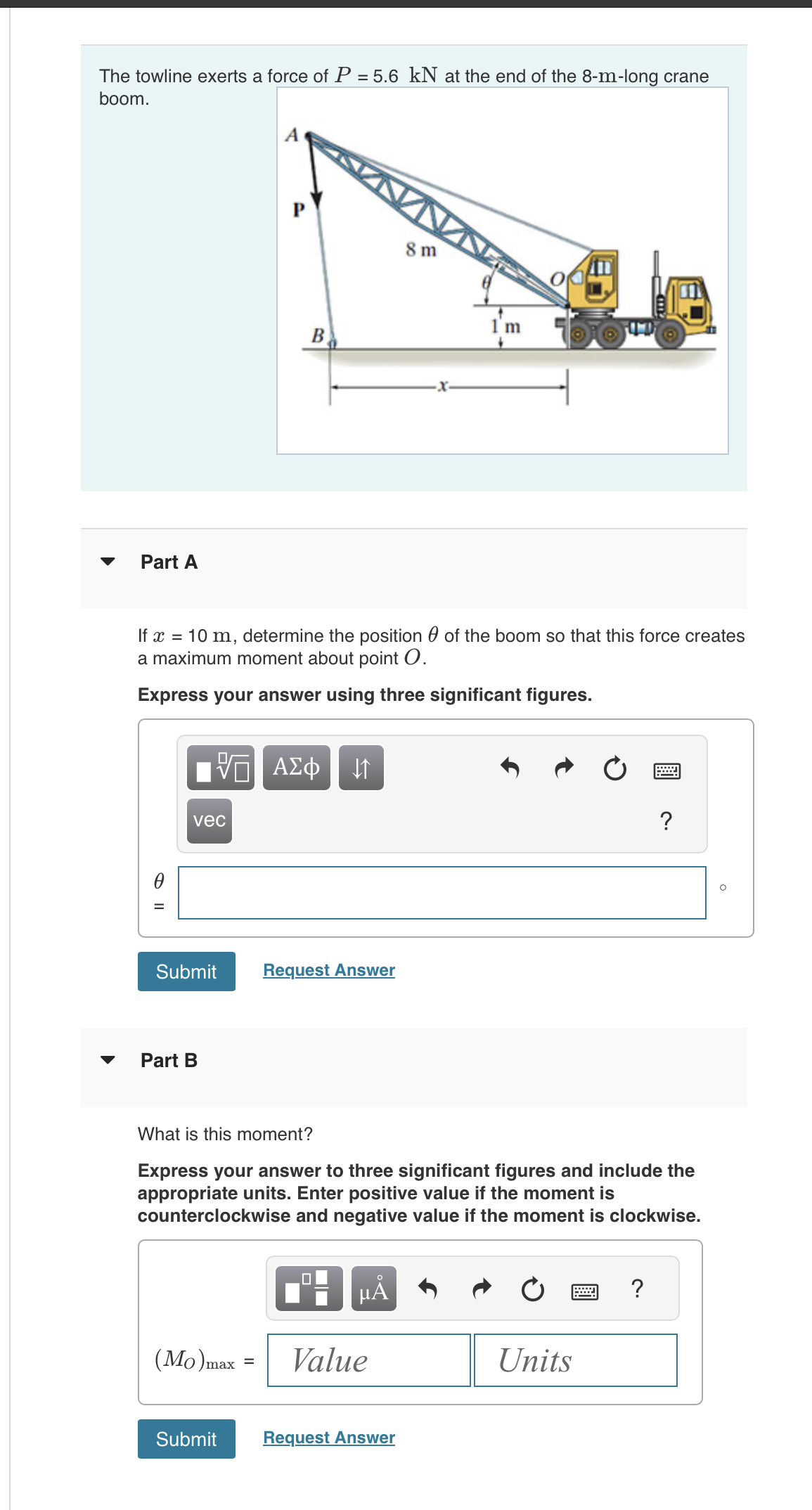 solved-the-towline-exerts-a-force-of-p-5-6kn-at-the-end-of-chegg