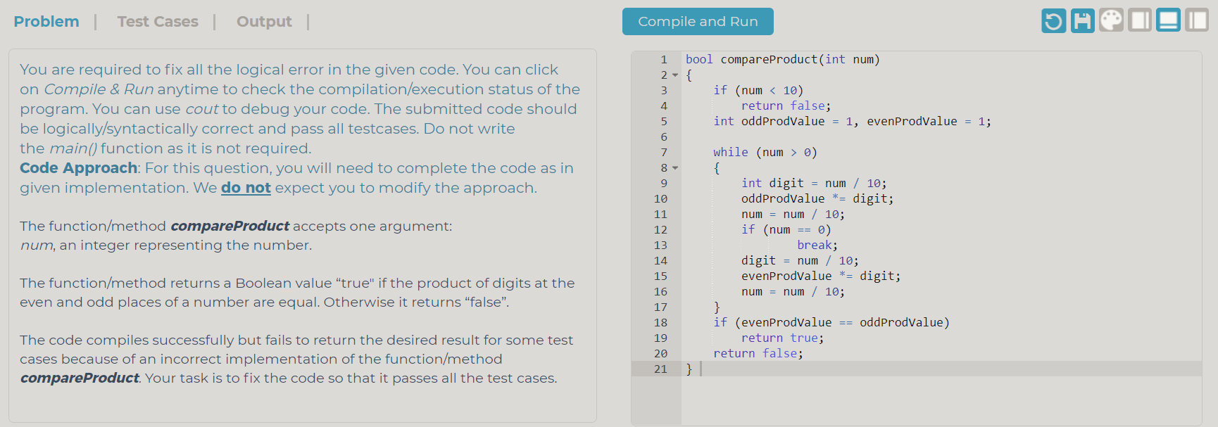 Solved: Debug For The Following Questions In C++. Do Not M... | Chegg.com
