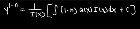 Solved A Bernoulli differential equation (named after James Chegg com