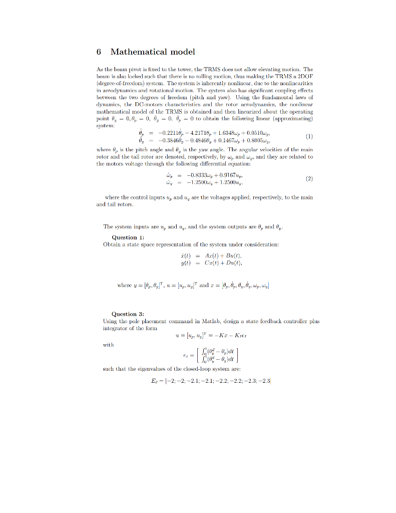 Solved 6 Mathematical Model As The Best Pivot Is Fixed To | Chegg.com