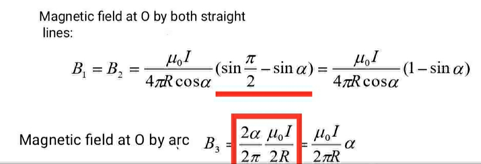 Solved What is the magnitude of the magnetic field at | Chegg.com