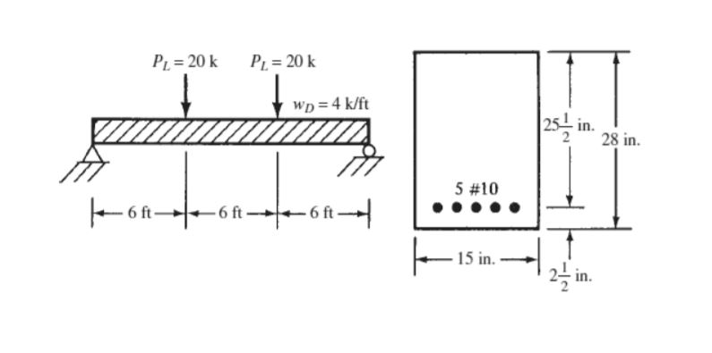 Solved For The Given Beam And Load, Select Stirrup Spacings. 