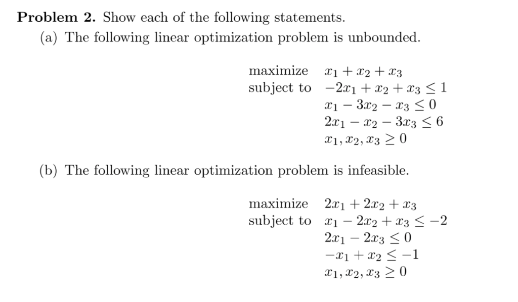 Solved Problem 2. Show each of the following statements. (a) | Chegg.com