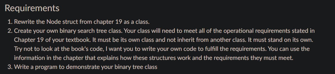 Solved The book is called C++ Programming: Program Design | Chegg.com