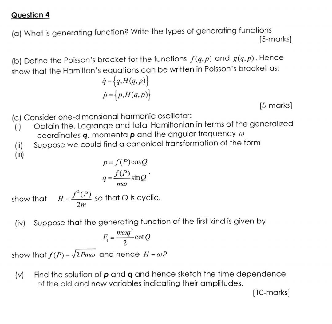 Solved (a) What Is Generating Function? Write The Types Of | Chegg.com