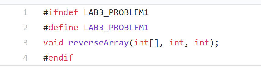 Solved Write a function to reverse an array of integers | Chegg.com