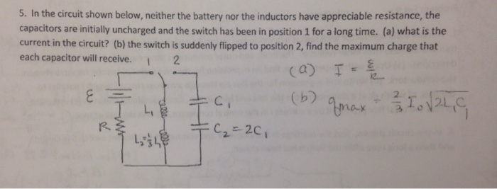 Solved In the circuit shown below, neither the battery nor | Chegg.com