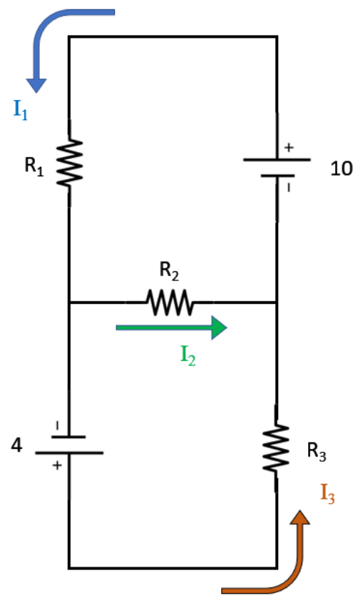 Solved Write down the Kirchhoff Loop equation for a loop | Chegg.com