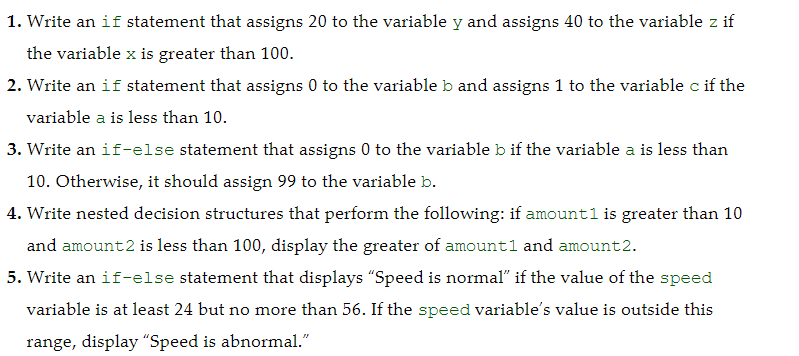 if statement variable assignment