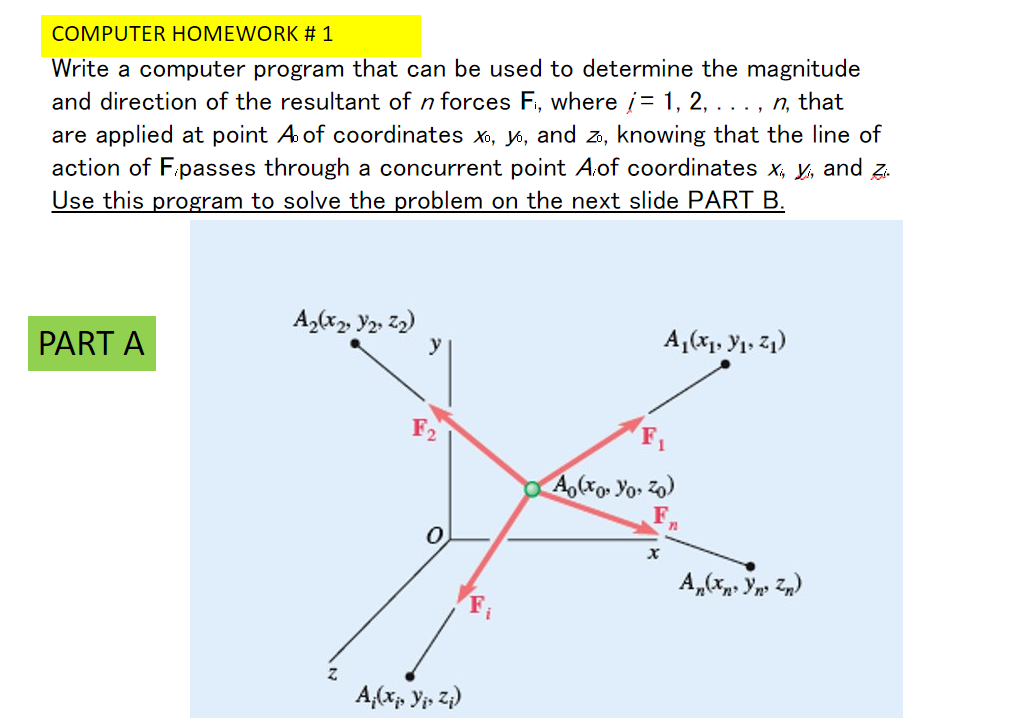 Solved COMPUTER HOMEWORK # 1 Write a computer program that | Chegg.com