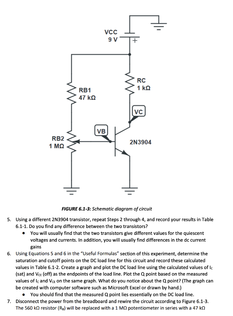 Solved LAB 6.1 Transistor Base Biasing PURPOSE AND