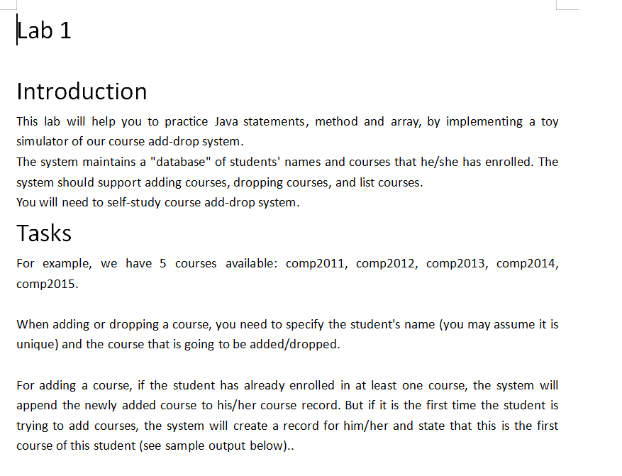 Lab 1 Introduction This lab will help you to practice | Chegg.com
