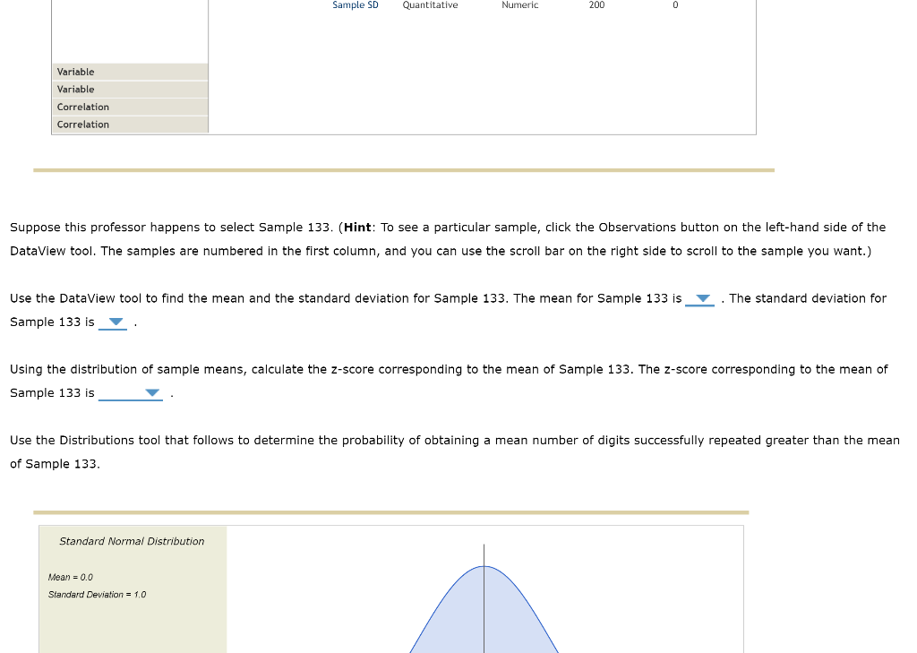 On each trial of a digit span memory task, the | Chegg.com