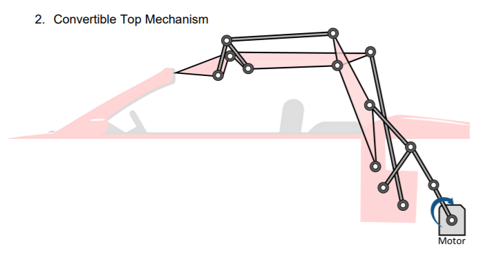 Solved Draw the Kinematic Diagram of the following Mechanism | Chegg.com