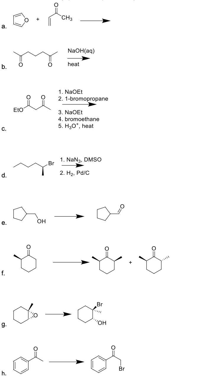 Solved CH CH3 a. NaOH(aq) b. heat 1. NaOEt 2. 1-bromopropane | Chegg.com