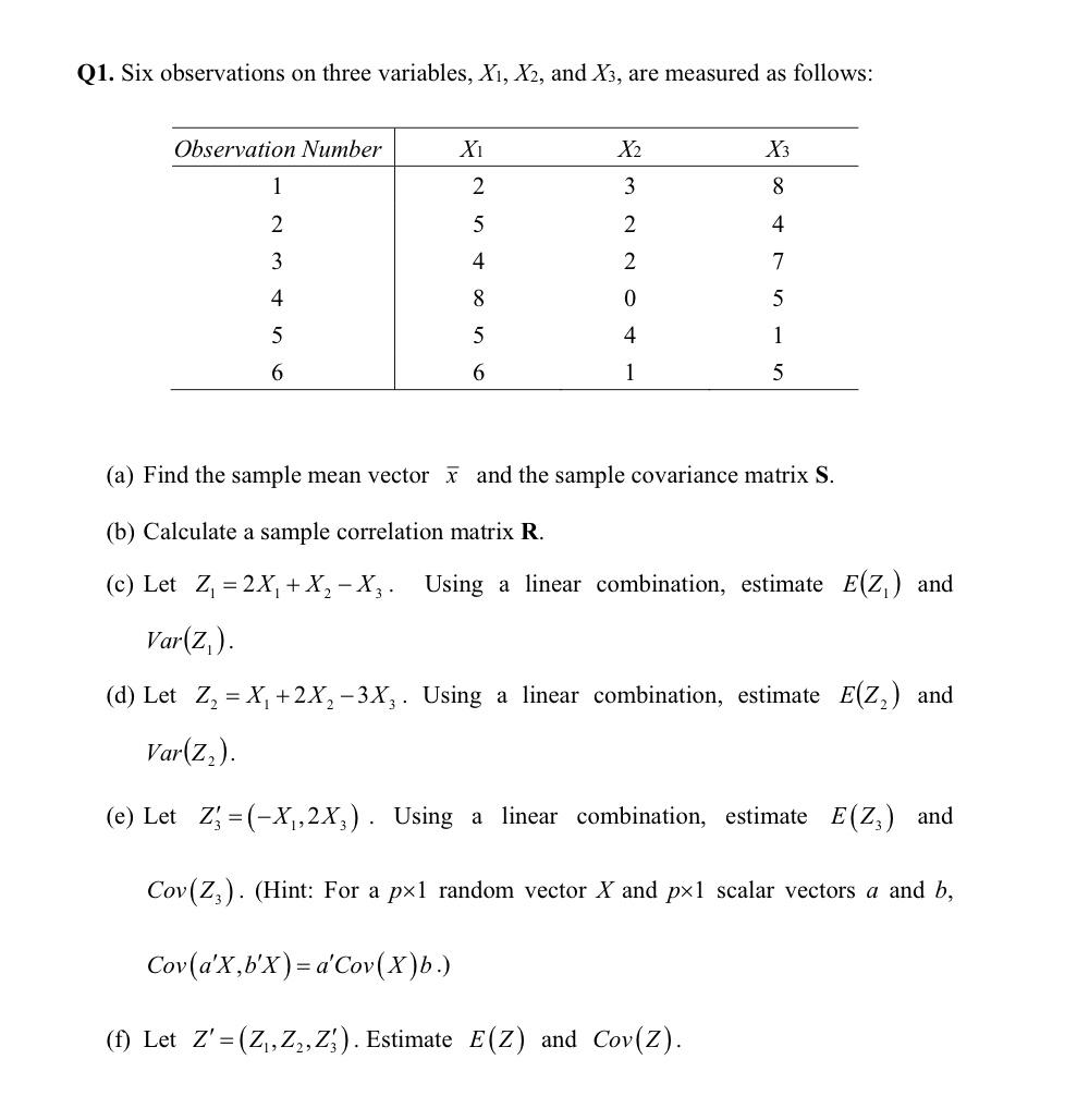 solved-q1-six-observations-on-three-variables-x1-x2-and-chegg