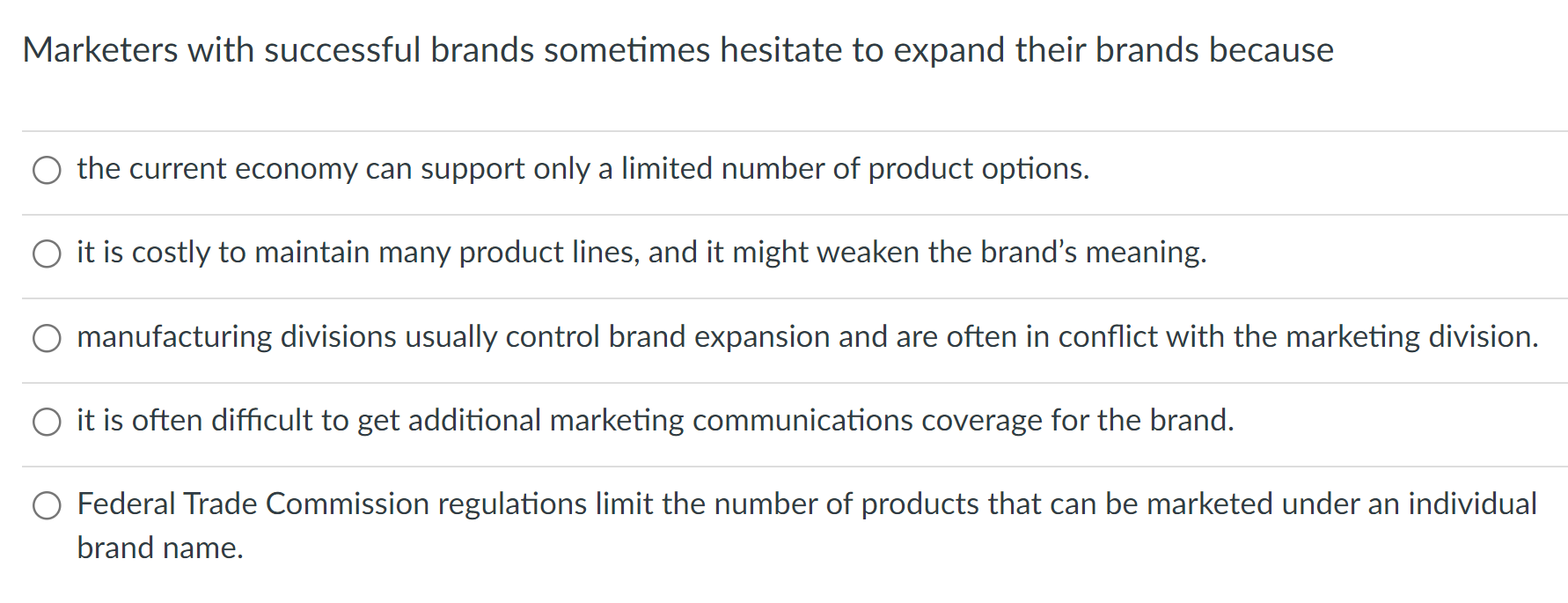 Can a company have too many brands?  Buy the Way… Insights on Integrated  Marketing Communication