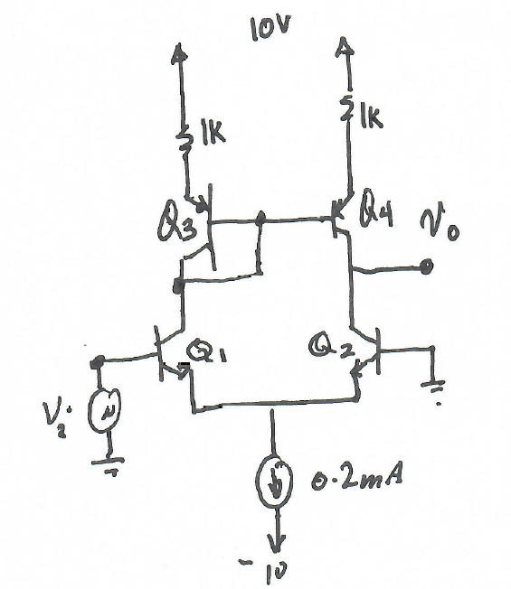 Solved Simulate the circuit in Pspice to find open circuit | Chegg.com