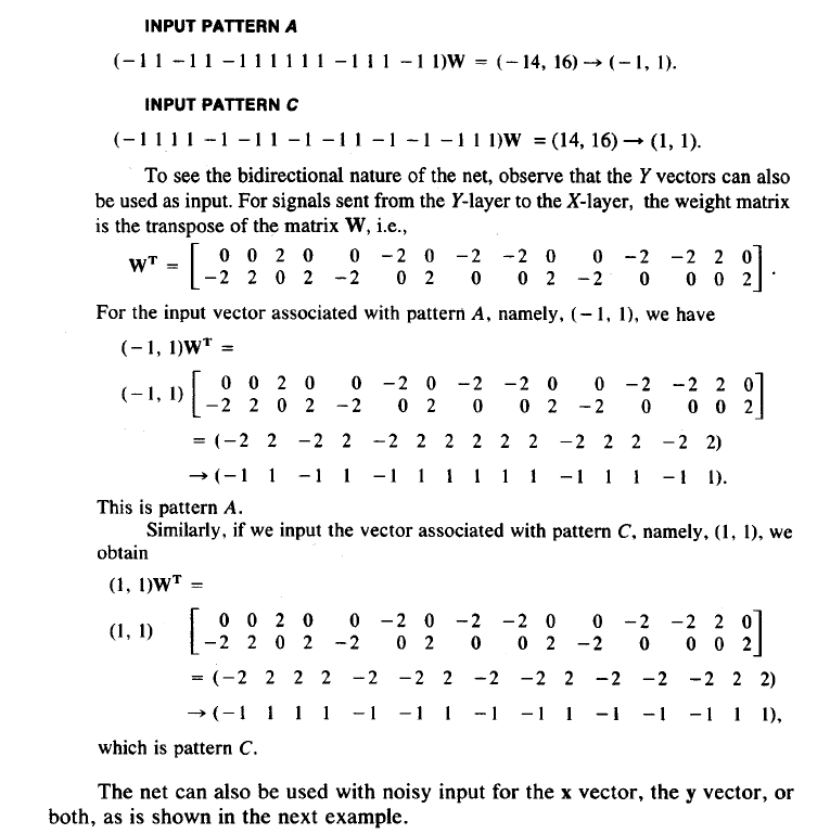 Bidirectional associative 2024 memory tutorial