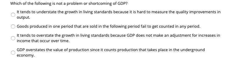 Solved Which of the following is not a problem or | Chegg.com