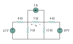 Solved Determine Vo En El Circuito Usando El Principio De | Chegg.com