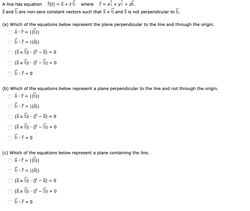 Solved A Line Has Equation F T A Tb Where Xi Yj Chegg Com