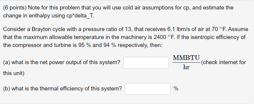 Solved (6 ﻿points) ﻿Note for this problem that you will use | Chegg.com