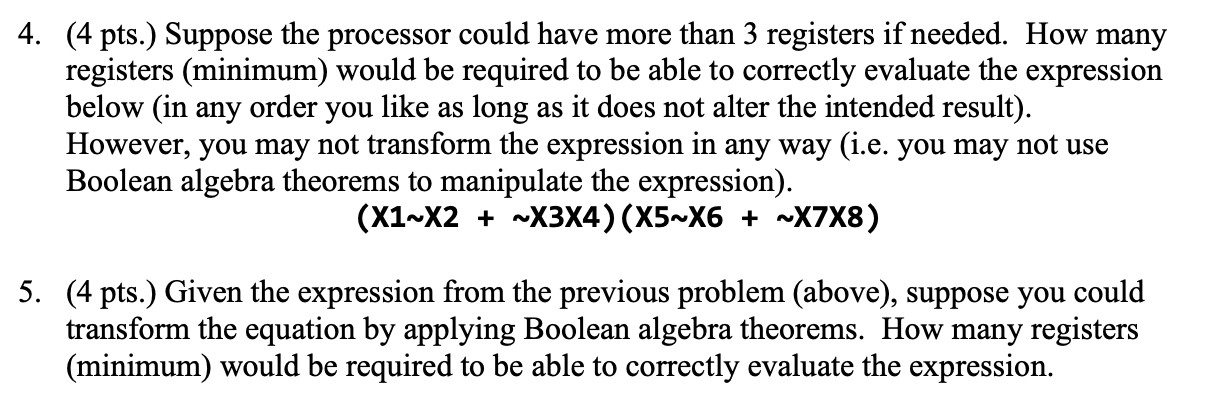 Solved The instruction set and its machine code format is | Chegg.com