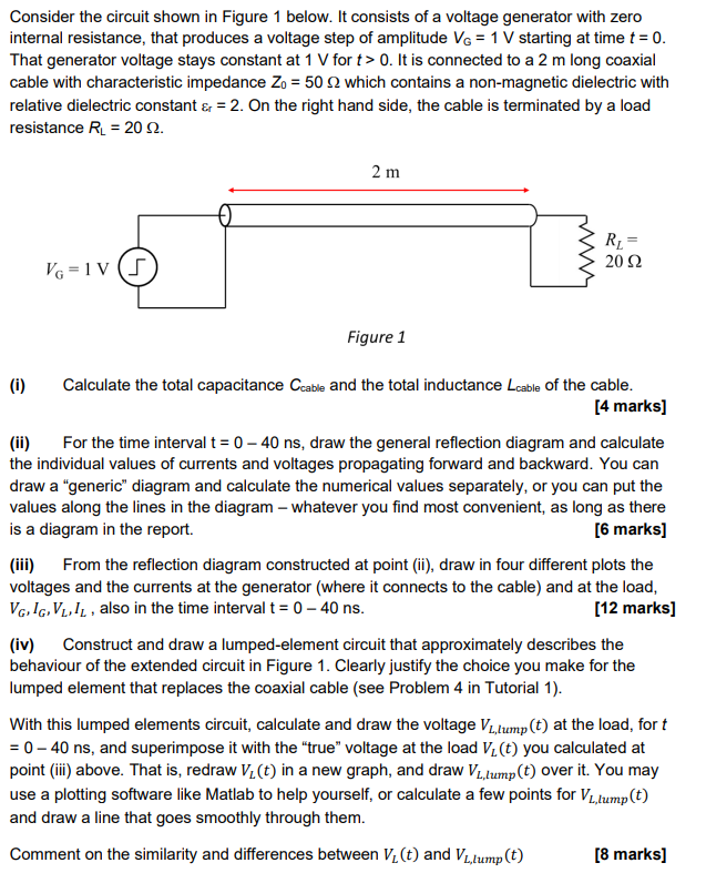 Solved Consider the circuit shown in Figure 1 below. It | Chegg.com