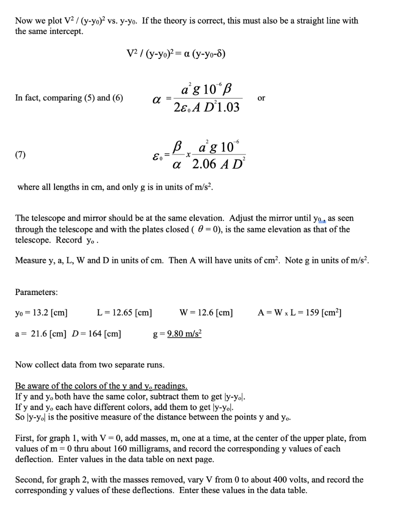 Coulomb Balance Lab Please Help I M Lost In How Chegg Com